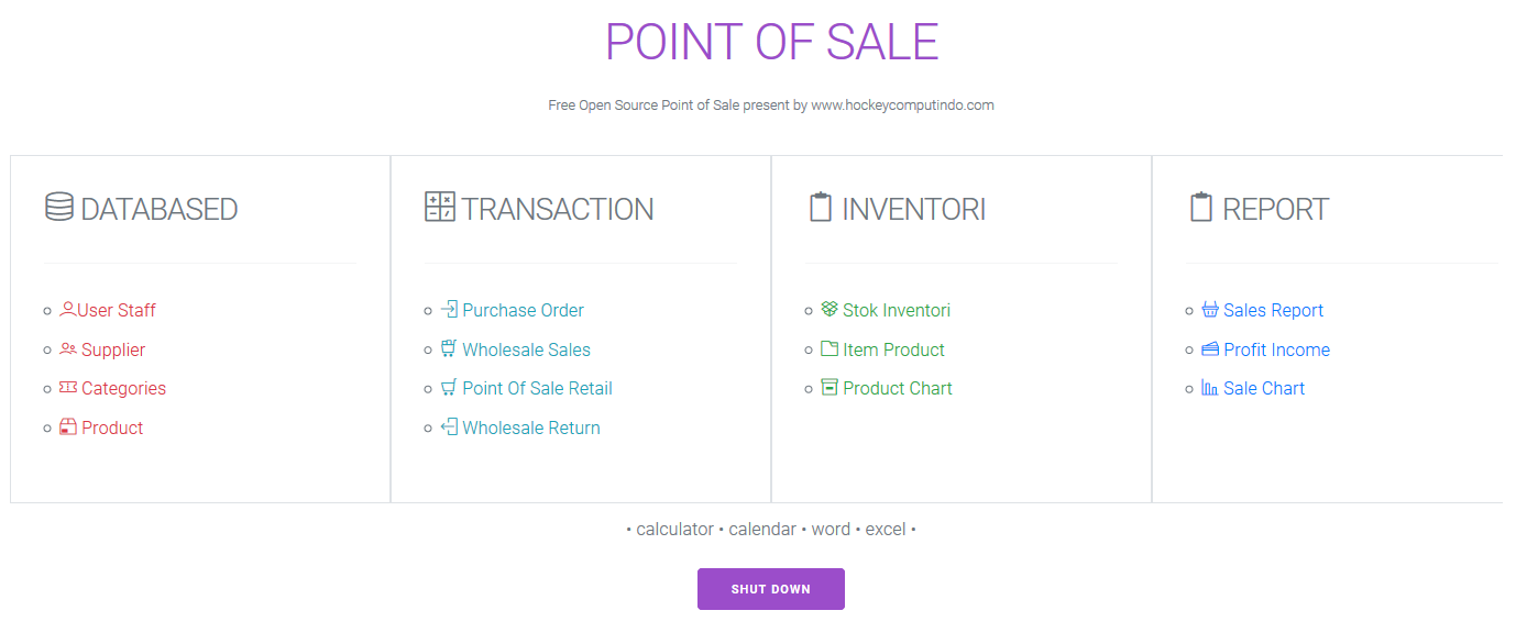 free download point of sale application